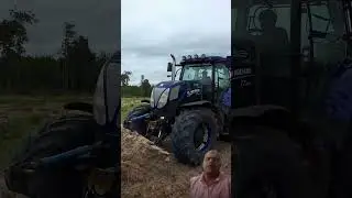 New Holland T7  200 🎉 Powerful Tractor #automobile #hollend #tractor