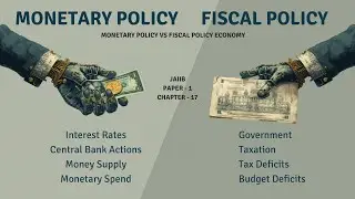 Monetary Policy & Fiscal Policy Explained | JAIIB Chapter 17 | RBI Tools, FRBM Act, MCQs