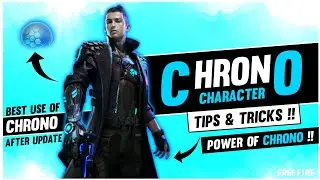 CHRONO CHARACTER SECRET TIPS AND TRICKS AFTER UPDATE🔥|| HOW TO USE CHRONO AFTER UPDATE !!
