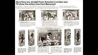 Cowboy toy figures from Bonanza
