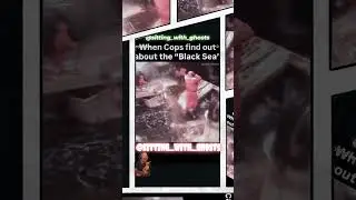 when cops find the black sea #sittingwithghosts #funny #comedy #funnymemes