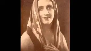 Sofia Del Campo sings Canto del Chingolo by Cluzeau Mortet 1929