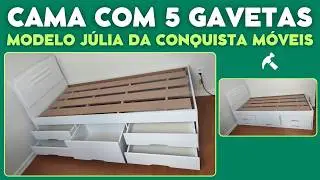 REVIEW: A Melhor Cama com 5 GAVETAS | Organiza&ccedil;&atilde;o