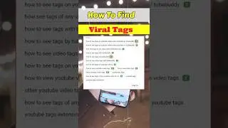🔥How To Find Best VIRAL TAGS For Youtube Videos 🔥