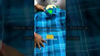 Check Shirts Direct From Factory | Jaipur Shirt Manufacturer And Wholesaler | #cheapest #viralshort