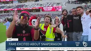 Fans fill Snapdragon Stadium for pre-season scrimmage