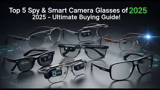 &ldquo;Top 5 Spy & Smart Camera Glasses of 2025 &ndash; Ultimate Buying Guide!