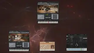 Ambling - a relaxing tune with piano, pipe organ and synth