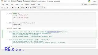 Python: Regular Expressions
