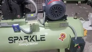 5 hp air compressor  manufacturer by sparkle india industries rajkot  call 799051 6796
