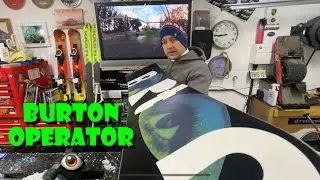 Burton Operator snowboard service , wax, edge and PTEX