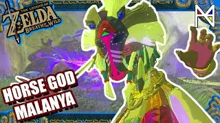How to Find Horse God Malanya - ZELDA BREATH OF THW WILD BOTW
