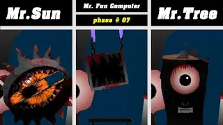 Sprunki  - Incredibox | Mix Mr. Sun VS Mr. Tree VS Mr. Fun Computer in stage 1 to 15 SPRUNKI