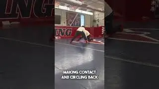 Wrestling Movement Strategy: Circling to Control the Match