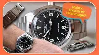Zeno Watch Basel Super Precision - 38mm Rolex Explorer Vintage Hommage