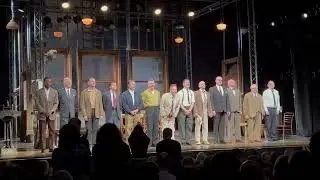 Twelve Angry Men Curtain Call - The Lowry - 27th February 2024