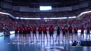 Nebraska volleyball topples Creighton with a record-breaking crowd