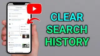 How to Delete Search History on YouTube 2025 | Clear YouTube Search History | NEW STEPS