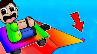 CAIDA de 999999 METROS EN COCHE (Roblox)