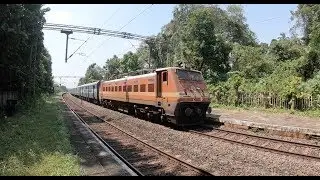Tirunelveli to Palakkad 16791 Palaruvi Express passing Mankara Station