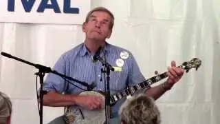 Old-time Banjo Player, Reed Martin at 34th Annual Washington Folk Festival, Glen Echo Park