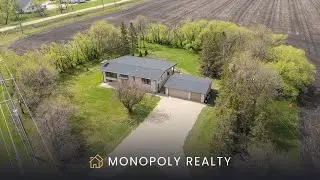 4067 Waverley St l Tranquil Living, 5 Acre Lot south of Winnipeg #realestate