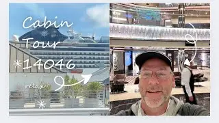 Room Tour of MSC Seashore Room 14046 | Aft | Balcony