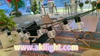 G50 with light guide solar string lights #patiolights