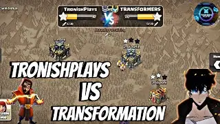 2 Attacks Left 😱 | Can TronishPlays Make a COMEBACK? 🔥 | Clash of Clans War Live