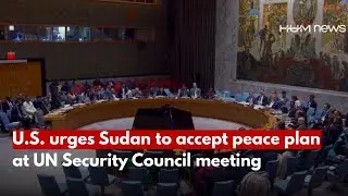 U.S. urges Sudan to accept peace plan at UN Security Council meeting