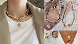 Vintage Multi-layer Coin Chain Choker Necklace For Women Gold review 2021