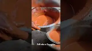 Pure Red Soil || Oddly Satisfying Clay Video  #shorts