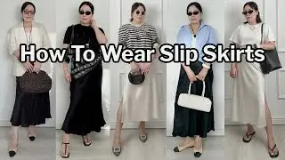How To Wear Slip Skirts: 11 Outfit Ideas with Styling Tips on Accessories | Sanecyndy