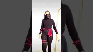 Day 8 of Halloween Costumes 👻🎃🖤  #halloween #halloweencostumes #ninja #ninjacostume #diycostume