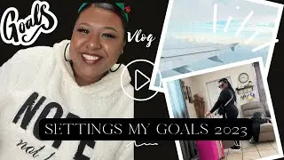 Settings my goals for 2023 | First Vlog 🖤
