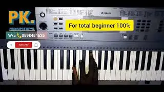 STAGE 1. How to play praise for your first time as a total beginner #prasieandworship #lesson #keyf