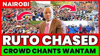Uongo! Uongo! WANTAM! Ruto Chased & Heckled in NIAROBI over Fake Promises & Lies