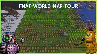 FNAF World in Minecraft (Map Tour)