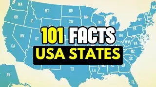 101 Mind-Blowing Facts About All 50 USA States🌎🇺🇸