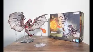 S.H. Monsterarts Monster Hunters(魔物獵人) Rathalos 20th Anniversary Edition Unboxing & Reviews