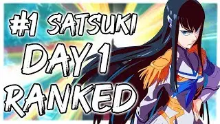 #1 Satsuki Player RANKED MATCHES (Day 1) | Kill La Kill IF PS4 / Switch