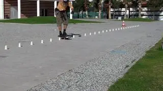 Skillboard // Three different ways of slalom // # 1