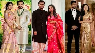Couple matching engagement dresses | Traditional engagement dresses| wedding series