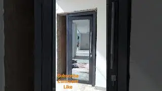 aluminium swing door