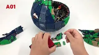 【BX488 Installation Video】Briksmax Light kit for The Globe 21332