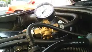 fuel pressure audi a4 b5 petrol test