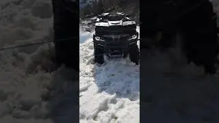 Первый выезд засел CF Moto x8 h.o.)))