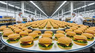 5000+ Zinger Burger Sold a Day! Non-stop Crispy Burgers Making