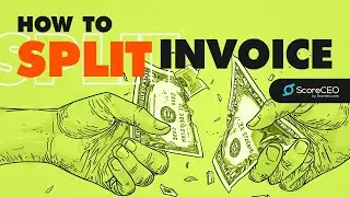 How to Split an Invoice in ScoreCEO | Credit Repair Business Software