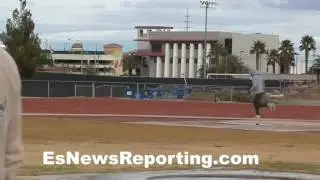 Alex Ariza training Thomas Dulorme - EsNews Boxing